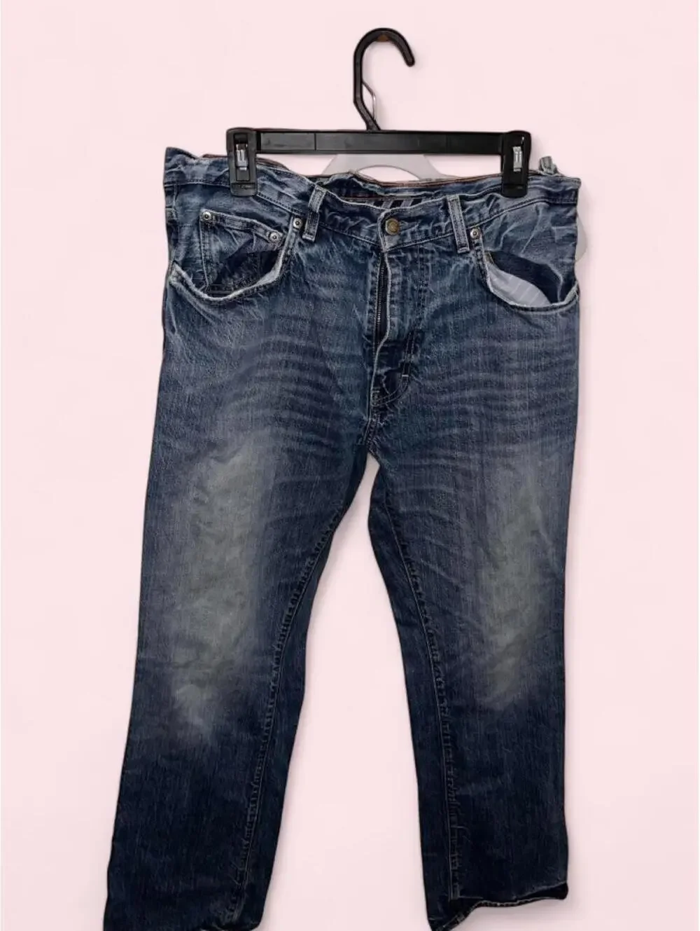 Women's Blue and Navy Jeans